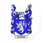 EVANS Coat of Arms Stickers