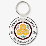 Evans Kempo Karate Logo Keychain