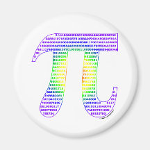 Evan's Pi #1 Magnet