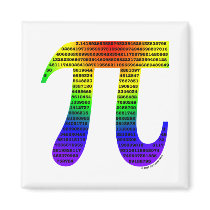 Evan's Pi 2 Refrigerator Magnets