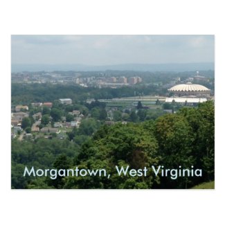 Evansdale Coliseum Morgantown WV Postcards