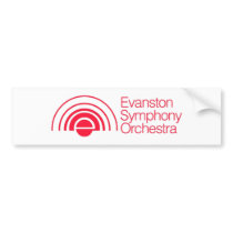 Evanston Symphony Orchestra bumper stickers by ESOrchestra Evanston Symphony Orchestra bumper stickers