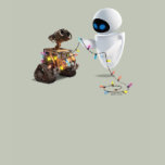 Eve and Wall*E with Christmas Lights Disney Tshirt