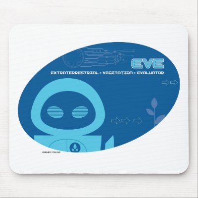 Eve Blue Disney mousepads