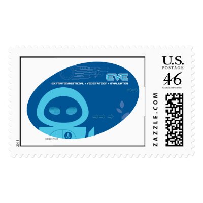 Eve Blue Disney stamps