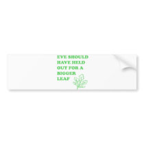 Eve bumper stickers by jonnydowntown Eve bumper stickers