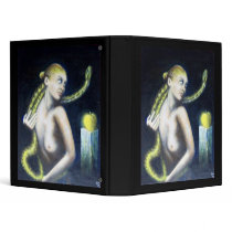 EVE,THE SNAKE AND APPLE BINDER