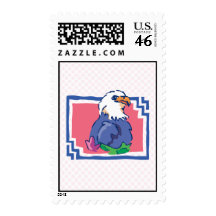 Evelyn Eagle Postage Stamp