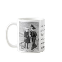 Even a Doll can lose her Balance over a Navy Man Coffee Mugs