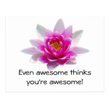 Even awesome thinks I'm awesome Post Cards