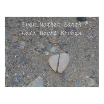 Even Mother Earth Gets Heart Broken Poster posters by softrainbow30 Even Mother Earth Gets Heart Broken Poster posters