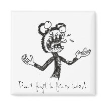 Even Zombie Monkeys Frenzy magnets