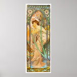 Evening, Alphonse Mucha Posters