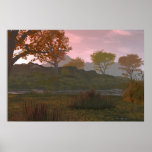 Evening arives print
