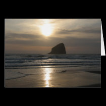 Evening at Haystack Rock cards
