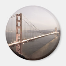 Evening at the Golden Gate Bridge magnet