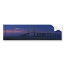 Evening at the Skyway Bumper Sticker