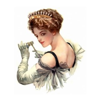 Evening at the Theater card