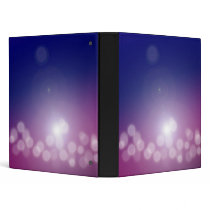 Evening Bokeh Vinyl Binders