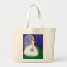 Evening Bride Under the Stars Tote Bag