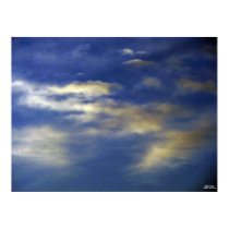Evening Clouds Poster posters by hopefulone Evening Clouds Poster posters