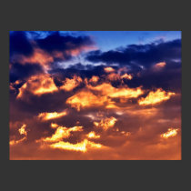 Evening Clouds posters