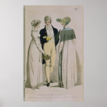 Evening Dresses for illustration Poster