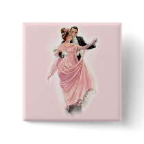 Evening Elegance Pinback Button