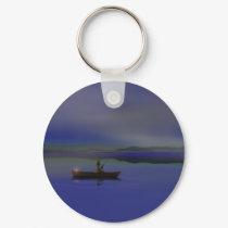 Evening Fishing keychains