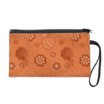 Evening Floral Bagettes Bag Wristlet Purse
