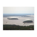 Evening Fog on Bar Harbor Islands Postcard