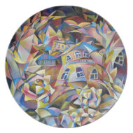 Evening Fragrance Plate