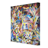 Evening fragrance Wrapped Canvas wrappedcanvas