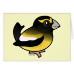 Evening Grosbeak male Note Card