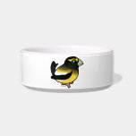 Evening Grosbeak male Pet Bowl