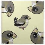 Evening Grosbeak female Napkins