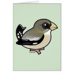 Evening Grosbeak female Note Card