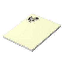 Evening Grosbeak (f) Memo Notepads