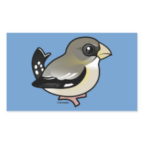 Evening Grosbeak (f) Stickers