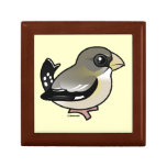 Evening Grosbeak female Gift Box