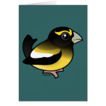 Evening Grosbeak male Note Card