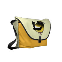 Evening Grosbeak Messenger Bag