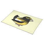 Evening Grosbeak male Placemat
