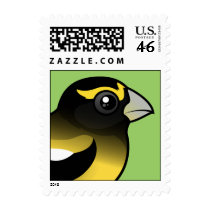 Evening Grosbeak Postage