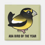 Evening Grosbeak Refrigerator Magnets