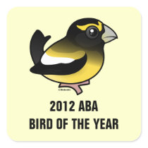 Evening Grosbeak Stickers