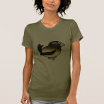 Evening Grosbeak male Women\'s American Apparel Fine Jersey Short Sleeve T-Shirt
