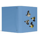 Evening Grosbeaks in flight Avery Signature Binder
