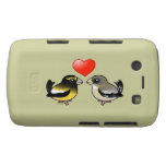 Evening Grosbeaks in love Blackberry Bold 9700/9780 Barely There Case