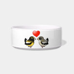 Evening Grosbeaks in love Pet Bowl